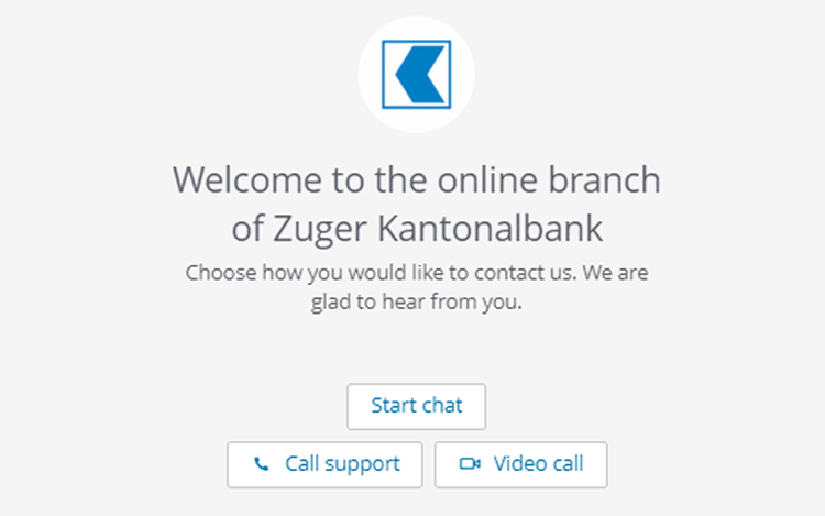 Online Branch - Zuger Kantonalbank