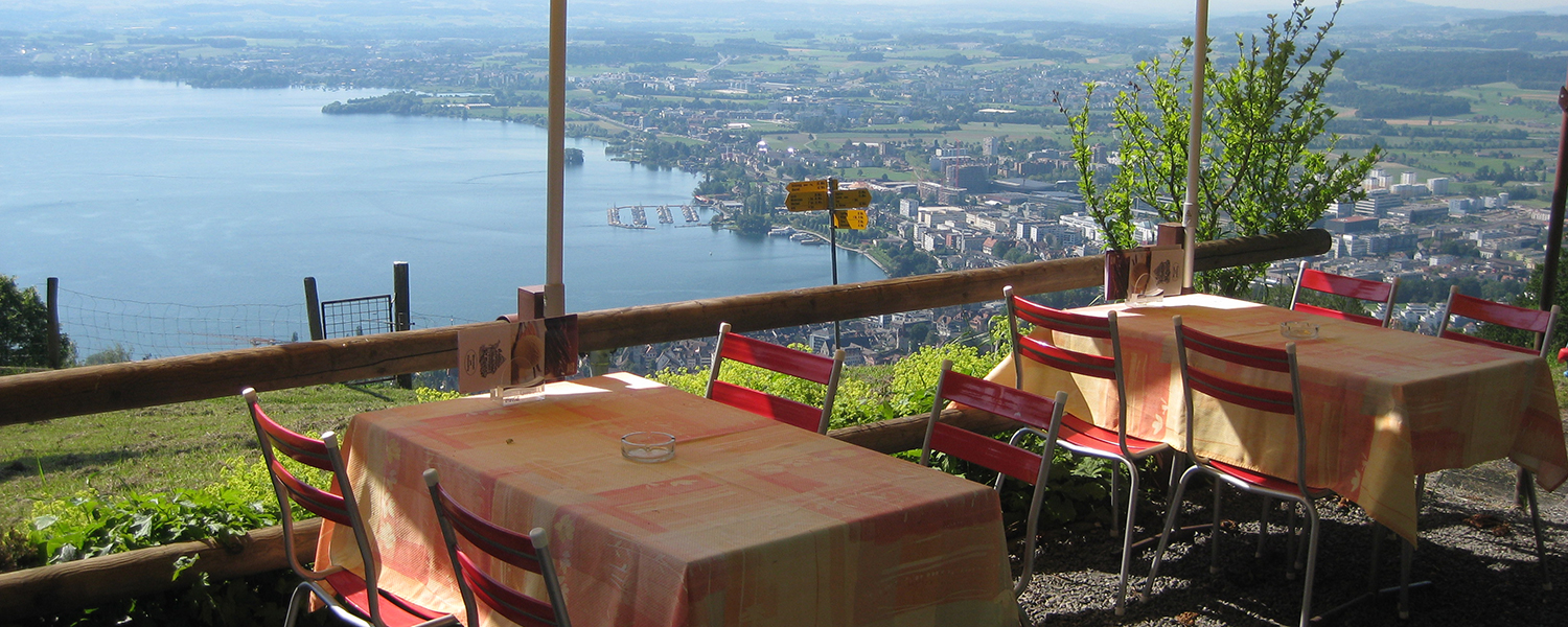 Aussicht Restaurant Blasenberg