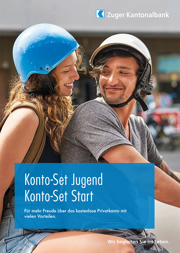 Cover Broschüre Konto-Set Jugend und Start