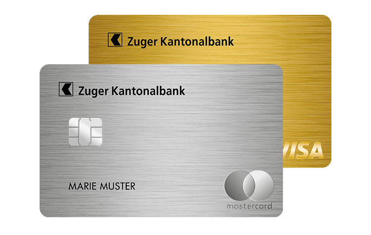 Travel Cash, Kreditkarte, Debitkarte - Zuger Kantonalbank